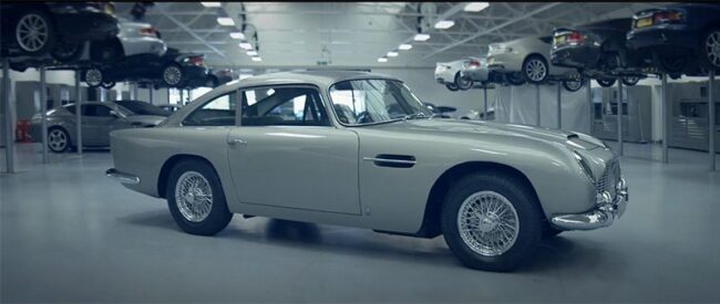 Aston Martin DB5, el sol se pone para nacer de nuevO COCHES CLÁSICOS ALFONSO FÍGARES