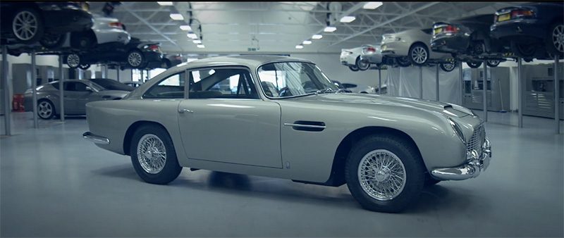 Aston Martin DB5, el sol se pone para nacer de nuevO COCHES CLÁSICOS ALFONSO FÍGARES