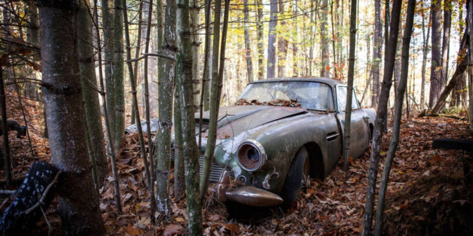 aston martin perdido durante 50 años