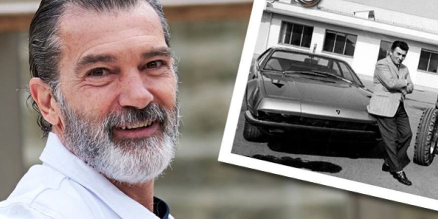 antonio banderas y lamborgini