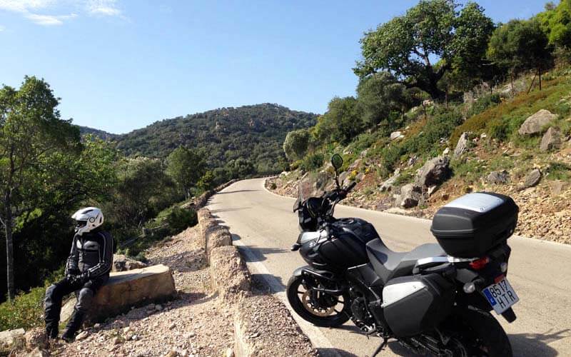 rutas en moto por España y Europa
