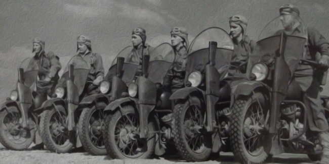motos segunda guerra mundial