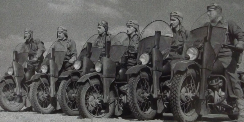 motos segunda guerra mundial