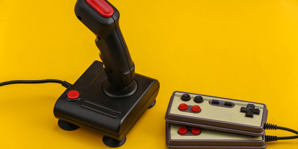 joystick y pads de videoconsola retro