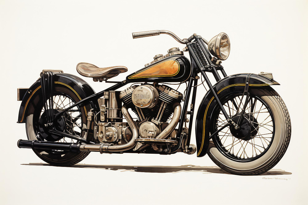 Harley Davidson Knucklehead