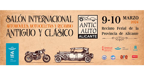 Cartel Antic Auto Alicante 2024