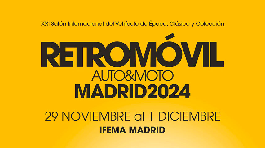 Retromóvil Madrid 2024 llega este fin de semana