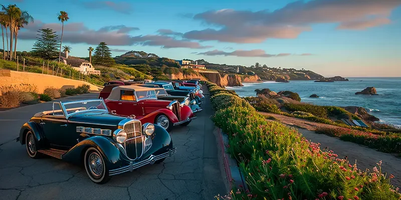 La Semana del Automóvil de Monterey - Blog Alfonso Fígares coches clásicos