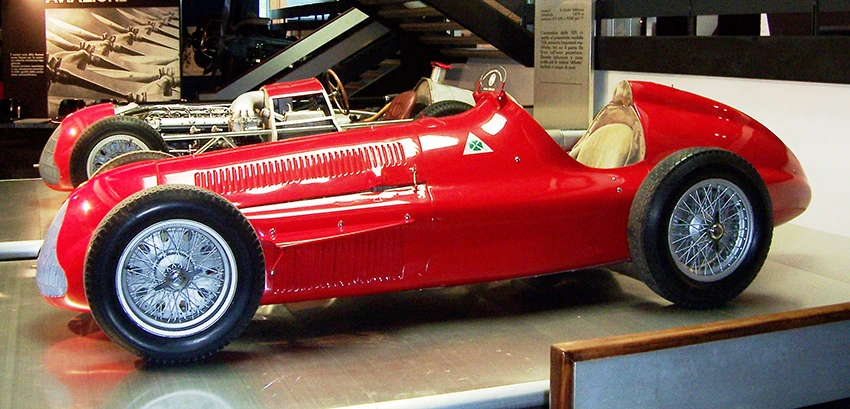 Coches clásicos de Fórmula 1 - Alfa Romeo 158_159 “Alfetta”