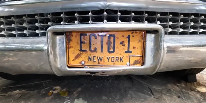Matrículas famosas ECTO 1 Matrículas famosas ECTO 1
