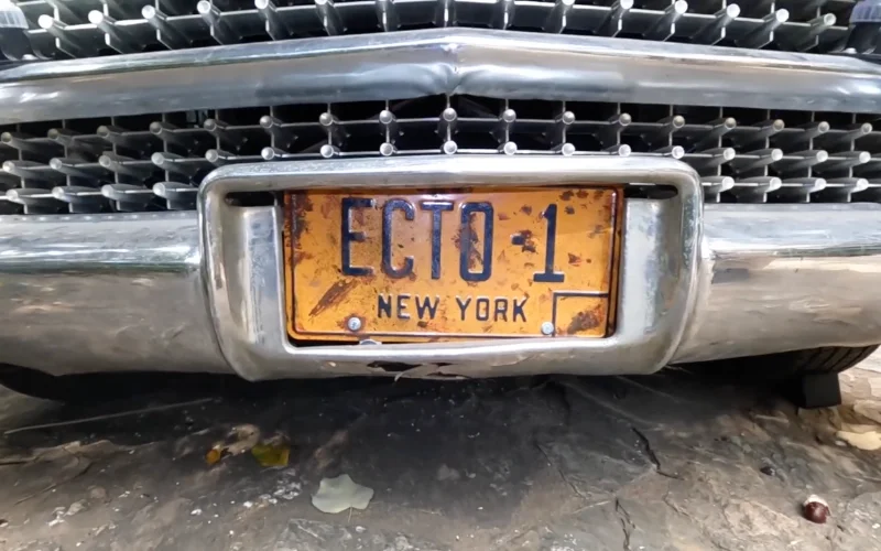 Matrículas famosas ECTO 1