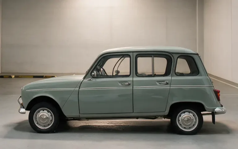 coche clásico parado